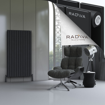 Radiva - Oti Radiateur En Aluminium 1500x810 Noir