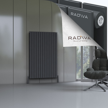 Radiva - Oti Radiateur En Aluminium 1500x958 Anthracite Foncé