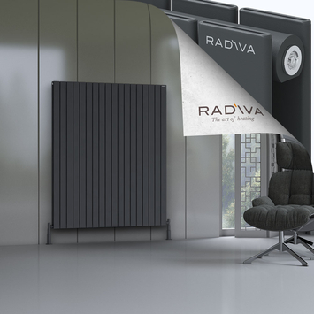 Radiva - Oti Radiateur En Aluminium 1600x1328 Anthracite Foncé