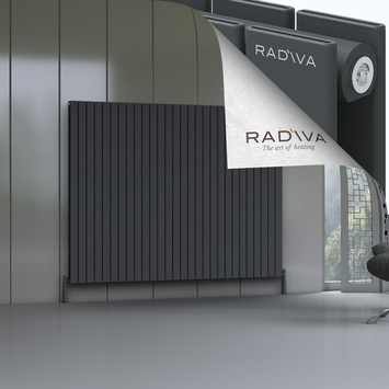 Radiva - Oti Radiateur En Aluminium 1600x2068 Anthracite Foncé