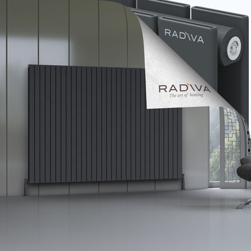 Radiva - Oti Radiateur En Aluminium 1600x2290 Anthracite Foncé