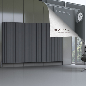 Radiva - Oti Radiateur En Aluminium 1600x2586 Anthracite