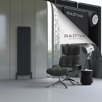 Radiva - Oti Radiateur En Aluminium 1600x440 Noir
