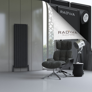 Radiva - Oti Radiateur En Aluminium 1600x514 Noir