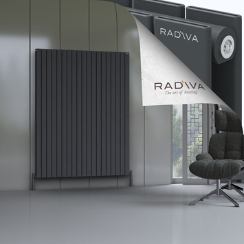 Radiva - Oti Radiateur En Aluminium 1800x1402 Anthracite Foncé
