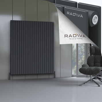 Radiva - Oti Radiateur En Aluminium 1800x1550 Anthracite Foncé