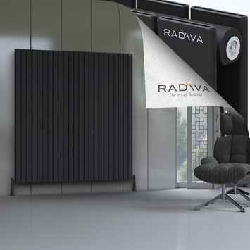 Radiva - Oti Radiateur En Aluminium 1800x1698 Noir