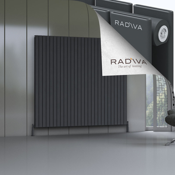 Radiva - Oti Radiateur En Aluminium 1800x1994 Anthracite Foncé