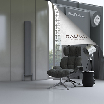 Radiva - Oti Radiateur En Aluminium 1800x218 Anthracite