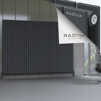 Radiva - Oti Radiateur En Aluminium 1800x2586 Anthracite Foncé