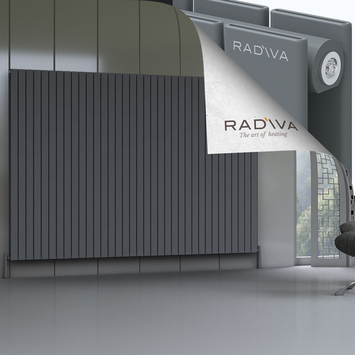 Radiva - Oti Radiateur En Aluminium 1800x2586 Anthracite