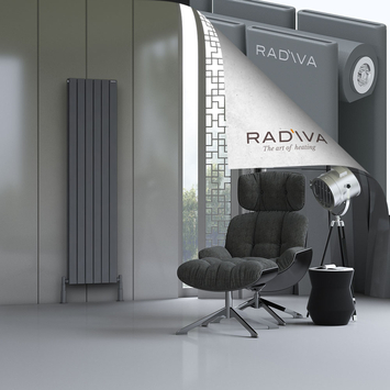 Radiva - Oti Radiateur En Aluminium 1800x440 Anthracite