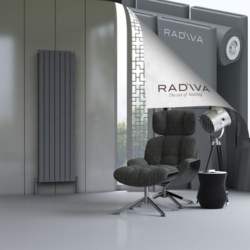 Radiva - Oti Radiateur En Aluminium 1800x514 Anthracite