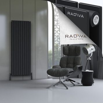 Radiva - Oti Radiateur En Aluminium 1800x662 Noir
