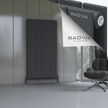 Radiva - Oti Radiateur En Aluminium 1900x1032 Anthracite Foncé