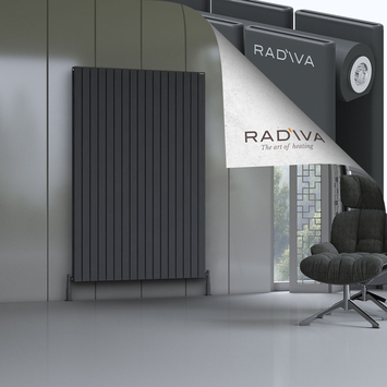 Radiva - Oti Radiateur En Aluminium 1900x1254 Anthracite Foncé
