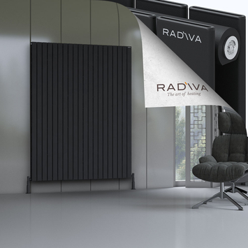 Radiva - Oti Radiateur En Aluminium 1900x1476 Noir