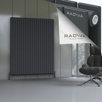 Radiva - Oti Radiateur En Aluminium 1900x1550 Anthracite Foncé