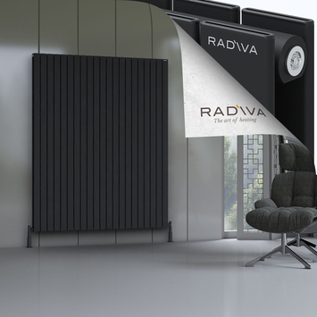 Radiva - Oti Radiateur En Aluminium 1900x1550 Noir