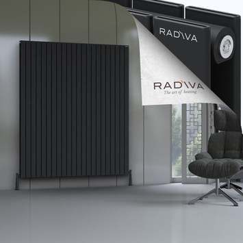 Radiva - Oti Radiateur En Aluminium 1900x1624 Noir