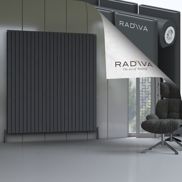 Radiva - Oti Radiateur En Aluminium 1900x1772 Anthracite Foncé
