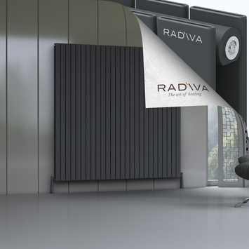 Radiva - Oti Radiateur En Aluminium 1900x1920 Anthracite Foncé