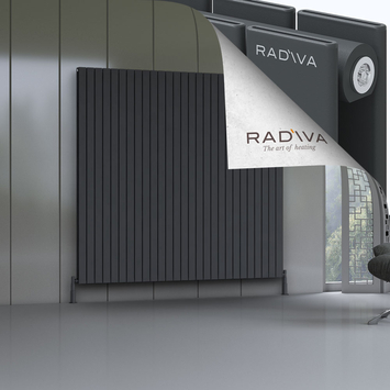 Radiva - Oti Radiateur En Aluminium 1900x1994 Anthracite Foncé