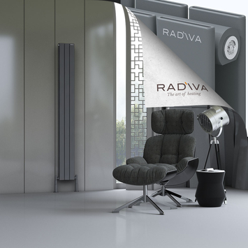 Radiva - Oti Radiateur En Aluminium 1900x218 Anthracite