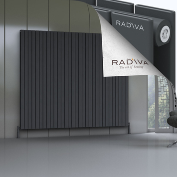 Radiva - Oti Radiateur En Aluminium 1900x2290 Anthracite Foncé
