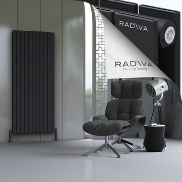 Radiva - Oti Radiateur En Aluminium 1900x810 Noir