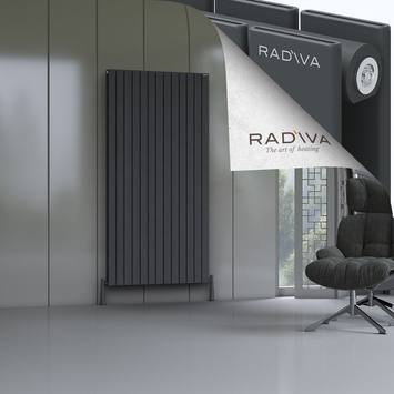 Radiva - Oti Radiateur En Aluminium 1900x958 Anthracite Foncé