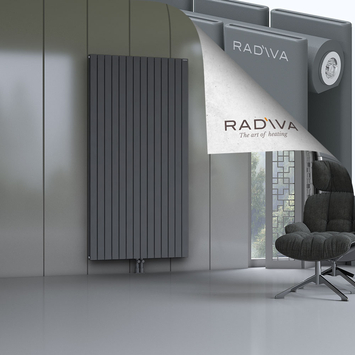 Oti Radiateur En Aluminium 2000x1032 Anthracite - Thumbnail