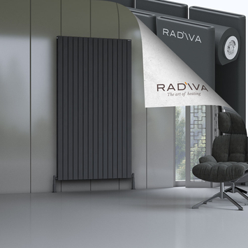 Radiva - Oti Radiateur En Aluminium 2000x1106 Anthracite Foncé