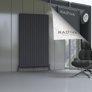 Radiva - Oti Radiateur En Aluminium 2000x1180 Anthracite Foncé