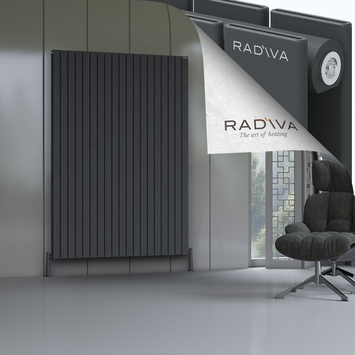 Radiva - Oti Radiateur En Aluminium 2000x1402 Anthracite Foncé