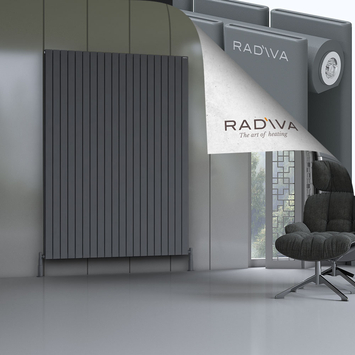 Radiva - Oti Radiateur En Aluminium 2000x1476 Anthracite