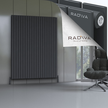 Radiva - Oti Radiateur En Aluminium 2000x1550 Anthracite Foncé