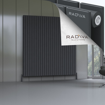 Radiva - Oti Radiateur En Aluminium 2000x1920 Anthracite Foncé