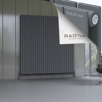 Radiva - Oti Radiateur En Aluminium 2000x1994 Anthracite
