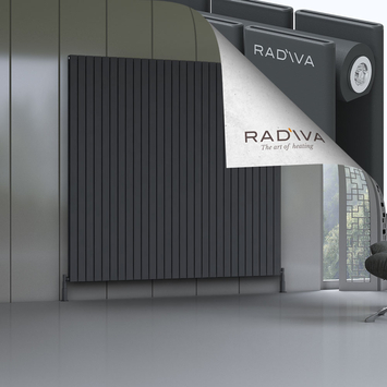 Radiva - Oti Radiateur En Aluminium 2000x2068 Anthracite Foncé