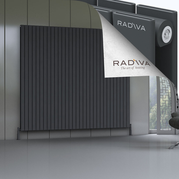 Radiva - Oti Radiateur En Aluminium 2000x2290 Anthracite Foncé