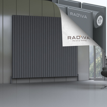 Radiva - Oti Radiateur En Aluminium 2000x2290 Anthracite