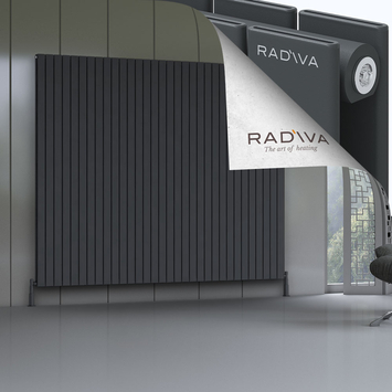 Radiva - Oti Radiateur En Aluminium 2000x2364 Anthracite Foncé