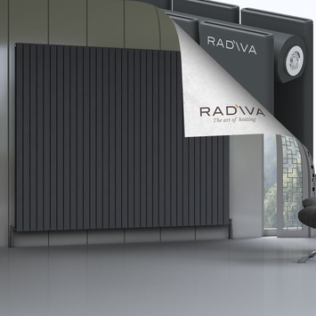 Radiva - Oti Radiateur En Aluminium 2000x2512 Anthracite Foncé