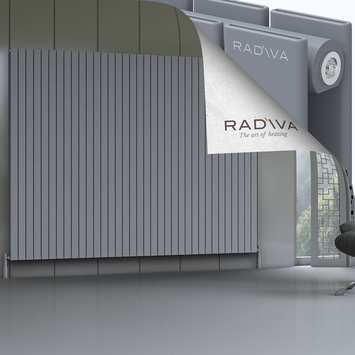 Radiva - Oti Radiateur En Aluminium 2000x2586 Gris