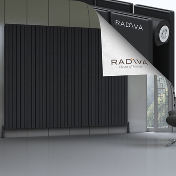 Radiva - Oti Radiateur En Aluminium 2000x2586 Noir