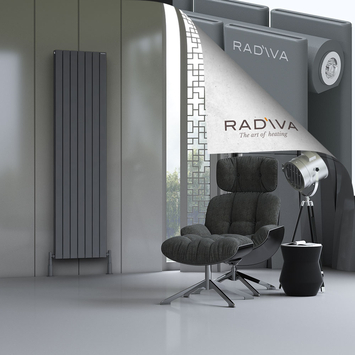Radiva - Oti Radiateur En Aluminium 2000x514 Anthracite