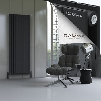 Radiva - Oti Radiateur En Aluminium 2000x736 Noir