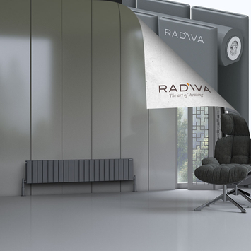 Radiva - Oti Radiateur En Aluminium 300x1550 Anthracite