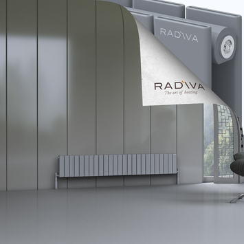 Radiva - Oti Radiateur En Aluminium 300x1846 Gris
